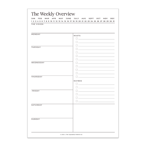 The Weekly Notepad 2