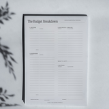 The Budget Breakdown Notepad