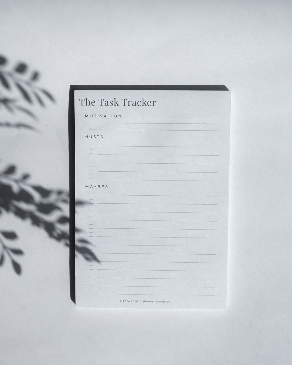 The Task Tracker Stickypad – The Squared Paper Co
